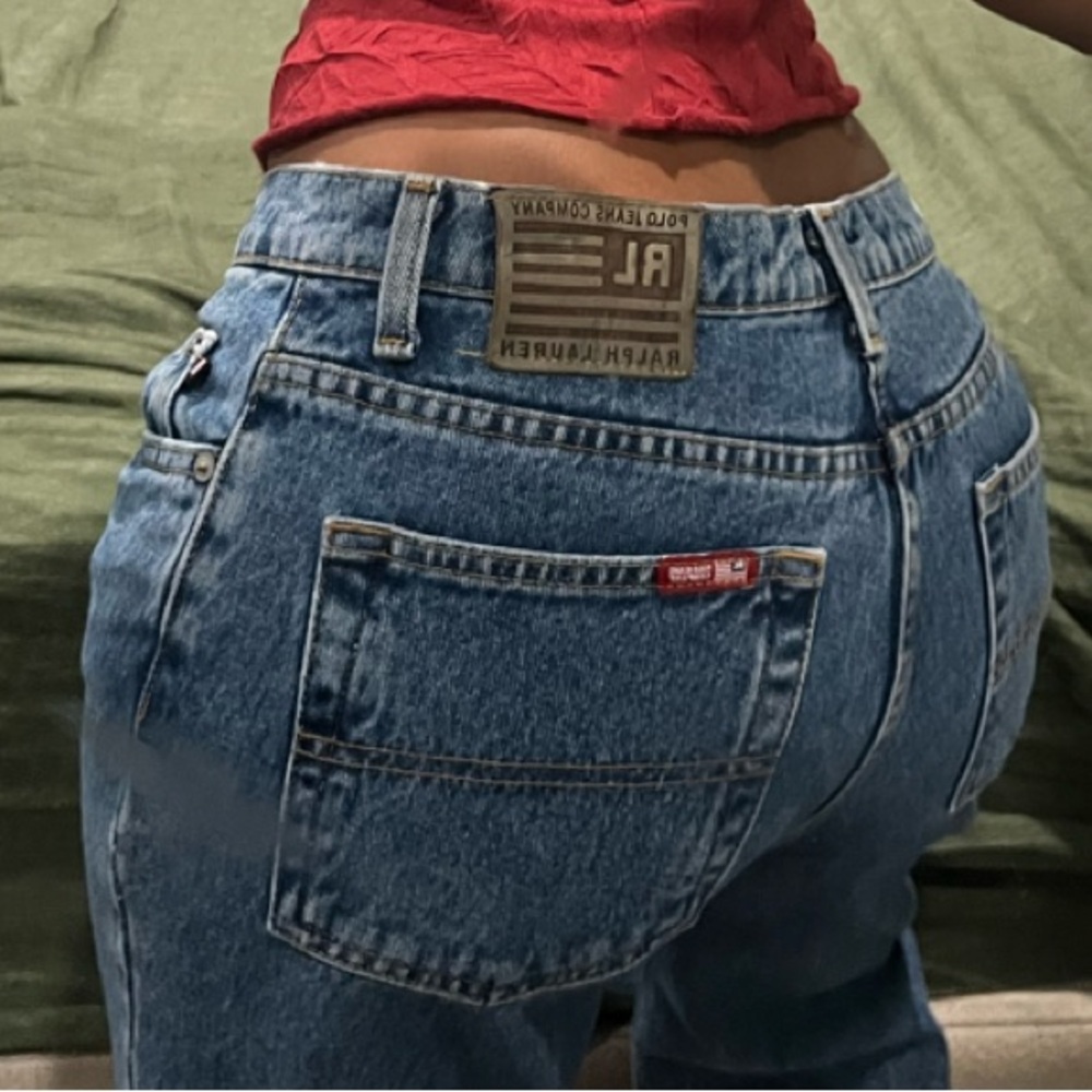 Polo Ralph Lauren Blue Straight Leg Jeans